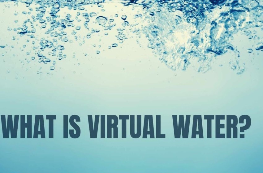  மறை நீர் (Virtual Water)..!