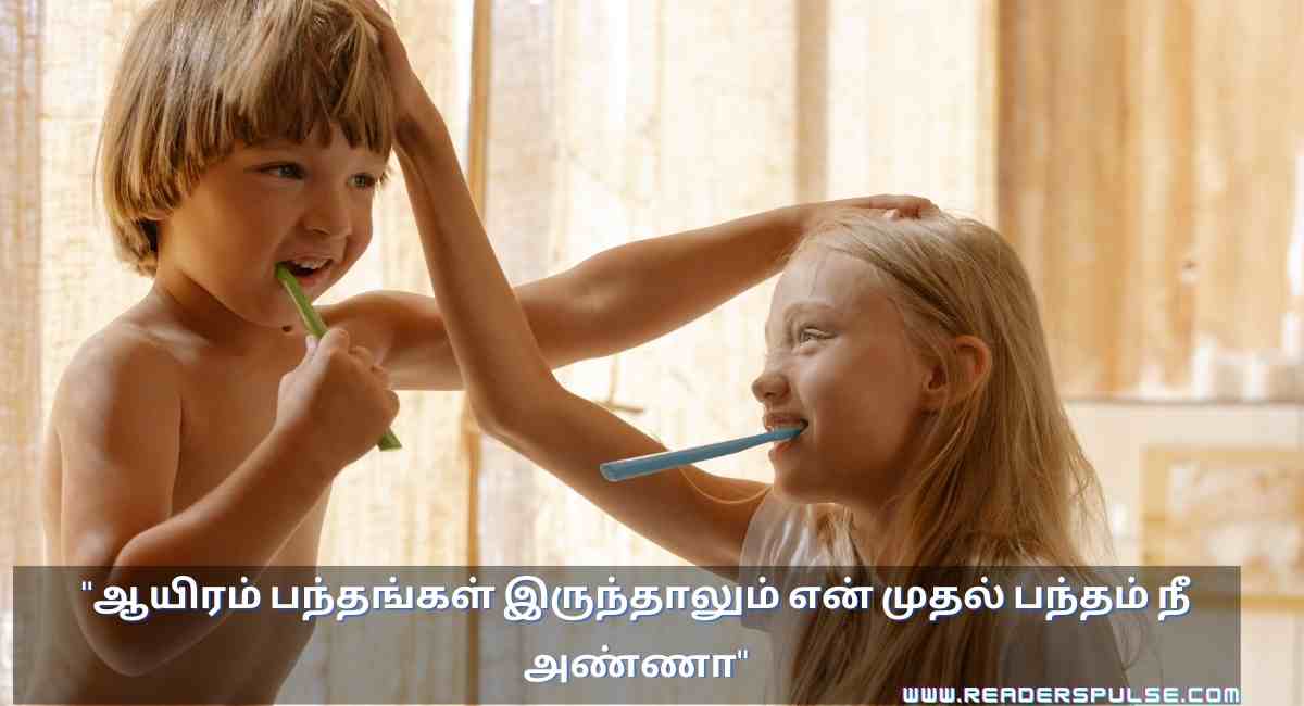 Brother & Sister Quotes in Tamil 